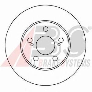 Тормозной диск A.B.S. 16301