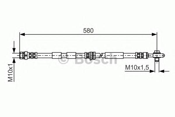 Тормозной шланг BOSCH