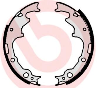 Комплект тормозных колодок BREMBO