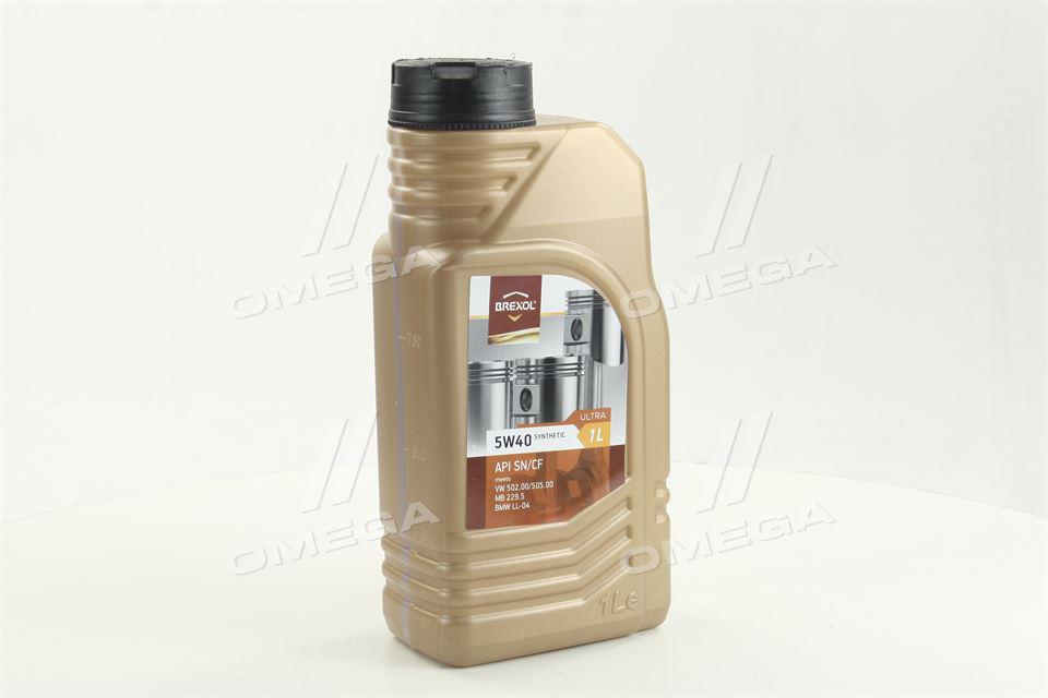Масло моторн. brexol ultra 5w40 sn / cf (каністра 1л) BREXOL