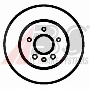 Тормозной диск A.B.S. 16880