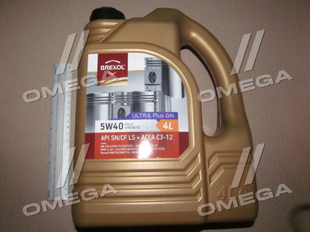 Олива моторн. brexol ultra plus gn 5w40 api sn / cf ls (каністра 4л) BREXOL