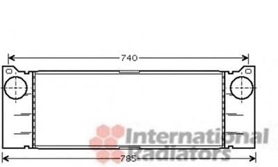 Интеркулер VAN WEZEL 30004473