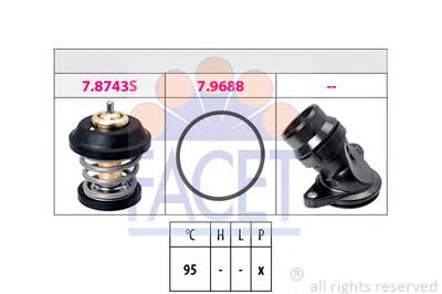Термостат, охлаждающая жидкость FACET 7.8799K