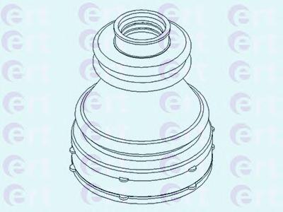 Комплект пылника, приводной вал ERT