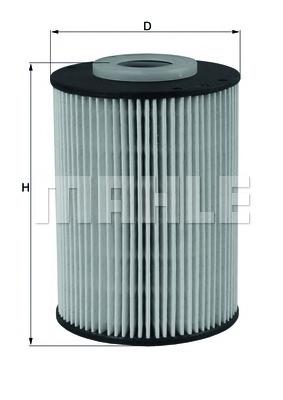 Топливный фильтр MAHLE ORIGINAL
