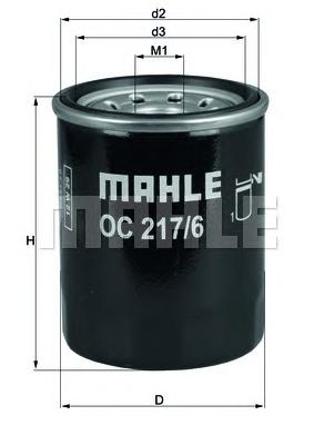 Масляный фильтр MAHLE ORIGINAL
