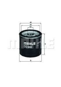 Масляный фильтр MAHLE ORIGINAL OC988