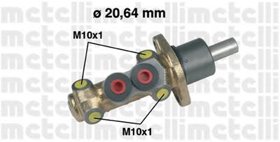 Главный тормозной цилиндр METELLI 05-0142