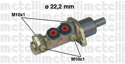 Главный тормозной цилиндр METELLI 05-0196