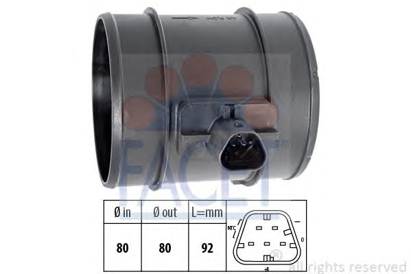 Расходомер воздуха FACET