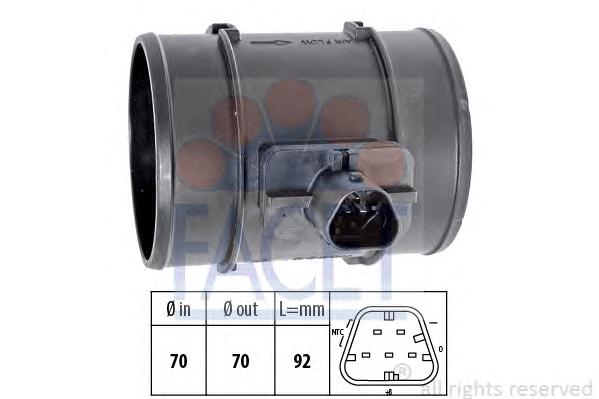 Расходомер воздуха FACET