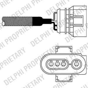 Лямбда-зонд DELPHI ES10967-12B1