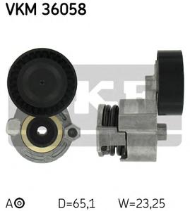 Натяжной ролик, поликлиновой  ремень SKF VKM 36058