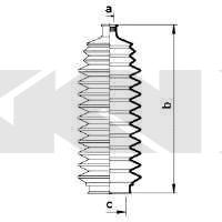 Пыльник, рулевое управление SPIDAN