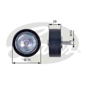 Паразитный / ведущий ролик, поликлиновой ремень GATES T36396