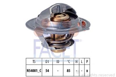 Термостат, охлаждающая жидкость FACET 7.8802