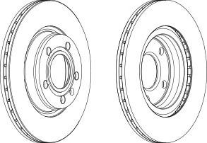 Тормозной диск FERODO