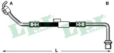 Тормозной шланг LPR 6T46217