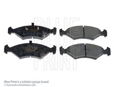 Комплект тормозных колодок, дисковый тормоз BLUE PRINT