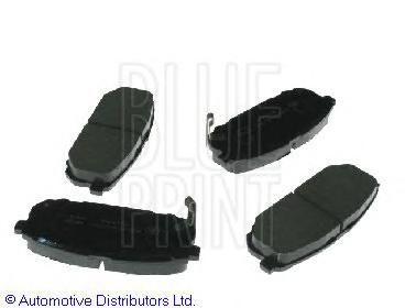 Комплект тормозных колодок, дисковый тормоз BLUE PRINT