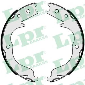 Комплект тормозных колодок, стояночная тормозная система LPR 09860