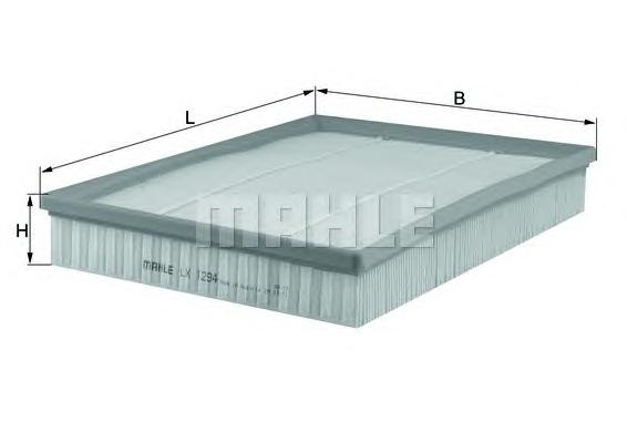 Воздушный фильтр MAHLE ORIGINAL