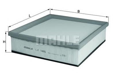 Воздушный фильтр MAHLE ORIGINAL LX1605