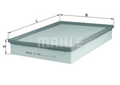 Воздушный фильтр MAHLE ORIGINAL LX1845