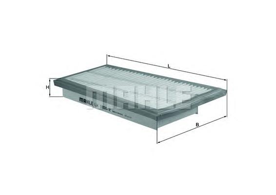 Воздушный фильтр MAHLE ORIGINAL