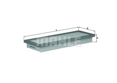 Воздушный фильтр MAHLE ORIGINAL LX2033