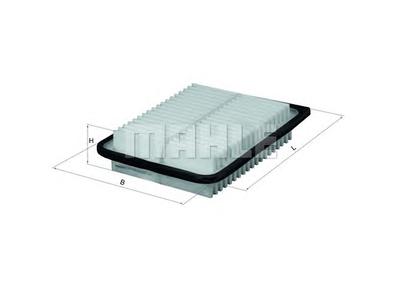 Воздушный фильтр MAHLE ORIGINAL LX2792