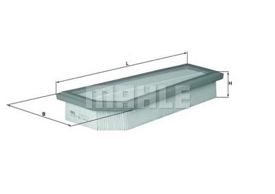 Воздушный фильтр MAHLE ORIGINAL LX2813