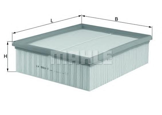 Воздушный фильтр MAHLE ORIGINAL