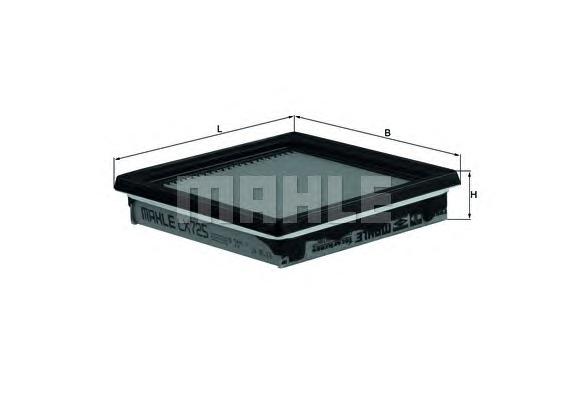 Воздушный фильтр MAHLE ORIGINAL