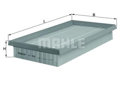 Воздушный фильтр MAHLE ORIGINAL LX936