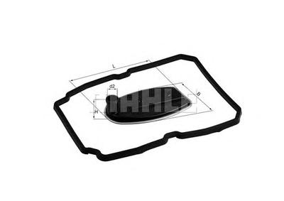 Гидрофильтр, автоматическая коробка передач MAHLE ORIGINAL HX81D