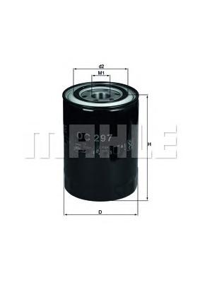 Масляный фильтр MAHLE ORIGINAL