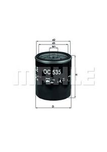 Масляный фильтр MAHLE ORIGINAL OC535