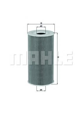 Масляный фильтр MAHLE ORIGINAL