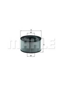 Масляный фильтр MAHLE ORIGINAL OX191D
