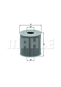 Масляный фильтр MAHLE ORIGINAL OX339/2D