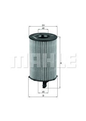 Масляный фильтр MAHLE ORIGINAL