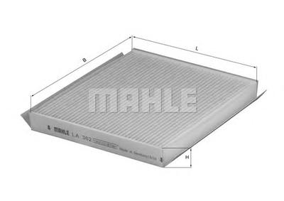 Фильтр, воздух во внутренном пространстве MAHLE ORIGINAL LA362