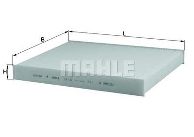 Фильтр, воздух во внутренном пространстве MAHLE ORIGINAL LA182