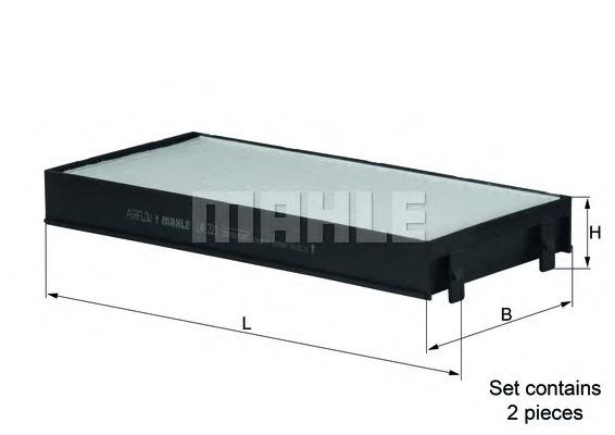 Фильтр, воздух во внутренном пространстве MAHLE ORIGINAL