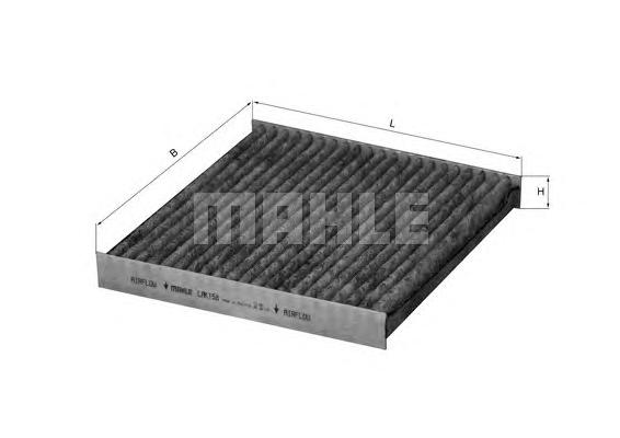 Фильтр, воздух во внутренном пространстве MAHLE ORIGINAL