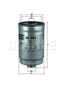 Топливный фильтр MAHLE ORIGINAL KC101