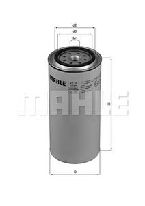 Топливный фильтр MAHLE ORIGINAL KC75