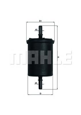 Топливный фильтр MAHLE ORIGINAL